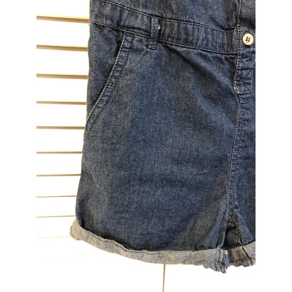 7 For All Mankind Size M Denim Romper - Picture 2 of 6
